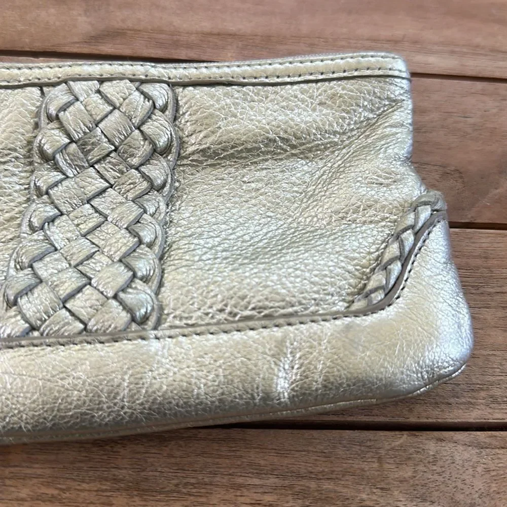 Wilson’s Leather Metallic Wristlet